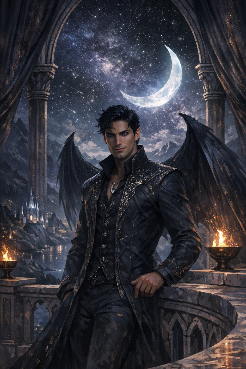 Night Court–themed fantasy artwork